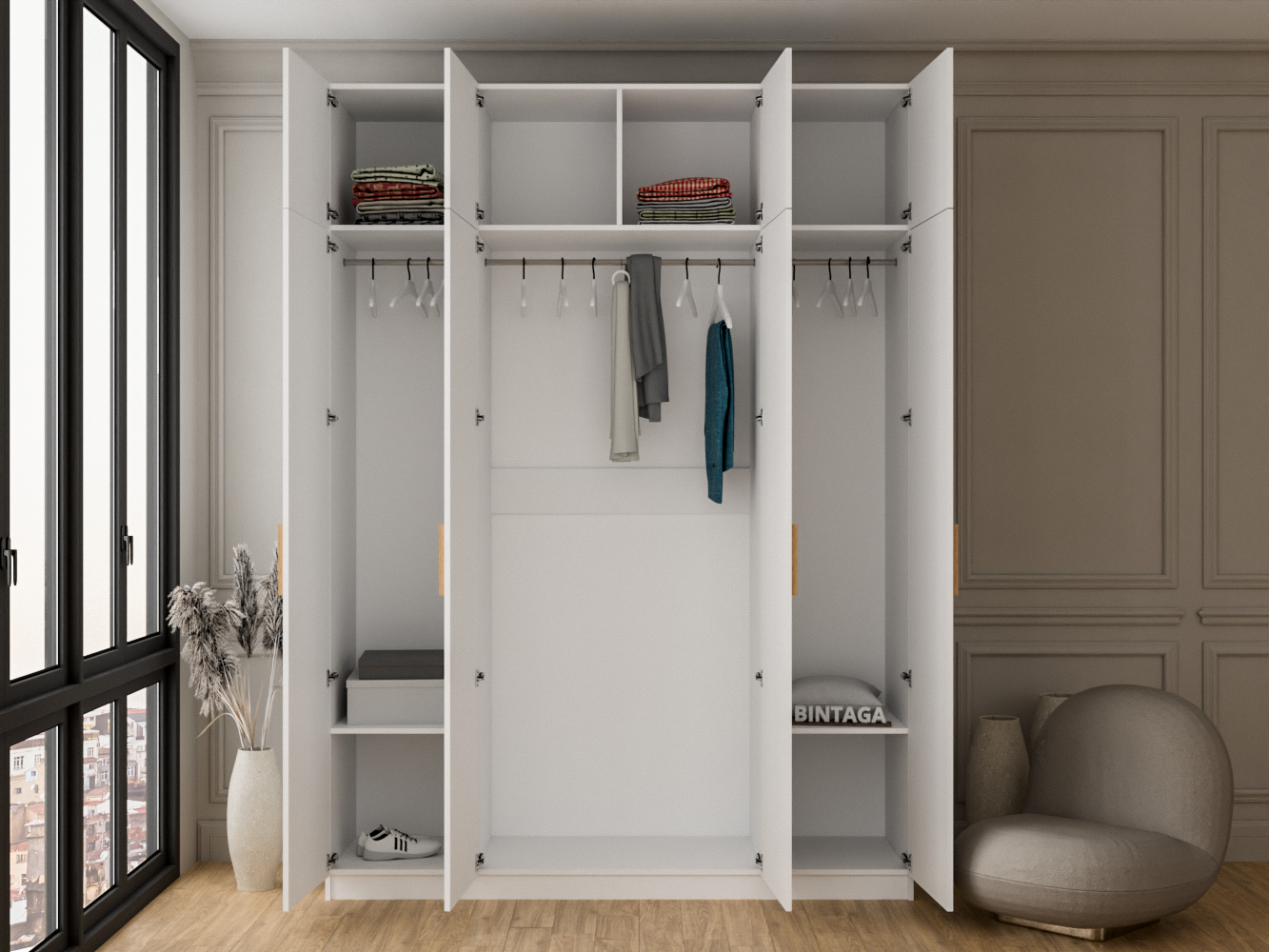 Пакс Рейнсвол 111 Эко white ИКЕА (IKEA) изображение товара