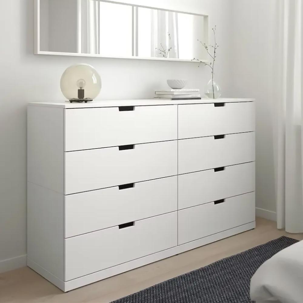 Комод Нордли 13 white ИКЕА (IKEA)